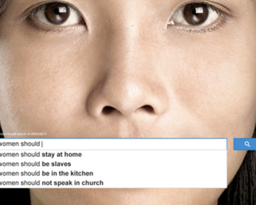 UNWomen gender equality ad campaign to raise awareness around Google’s gender bias search queries.